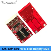 turmera 13s 48v 54 6v 15a bms 18650 lithium battery protection board bms for 13s 48v 54 6v e scooter and electric bike battery