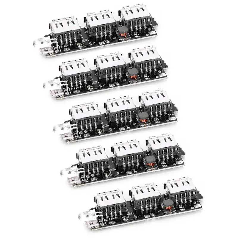 С 3 портами (стандарт Мощность BankCircuit доска банк Зарядное устройство Модуль 5V для 7