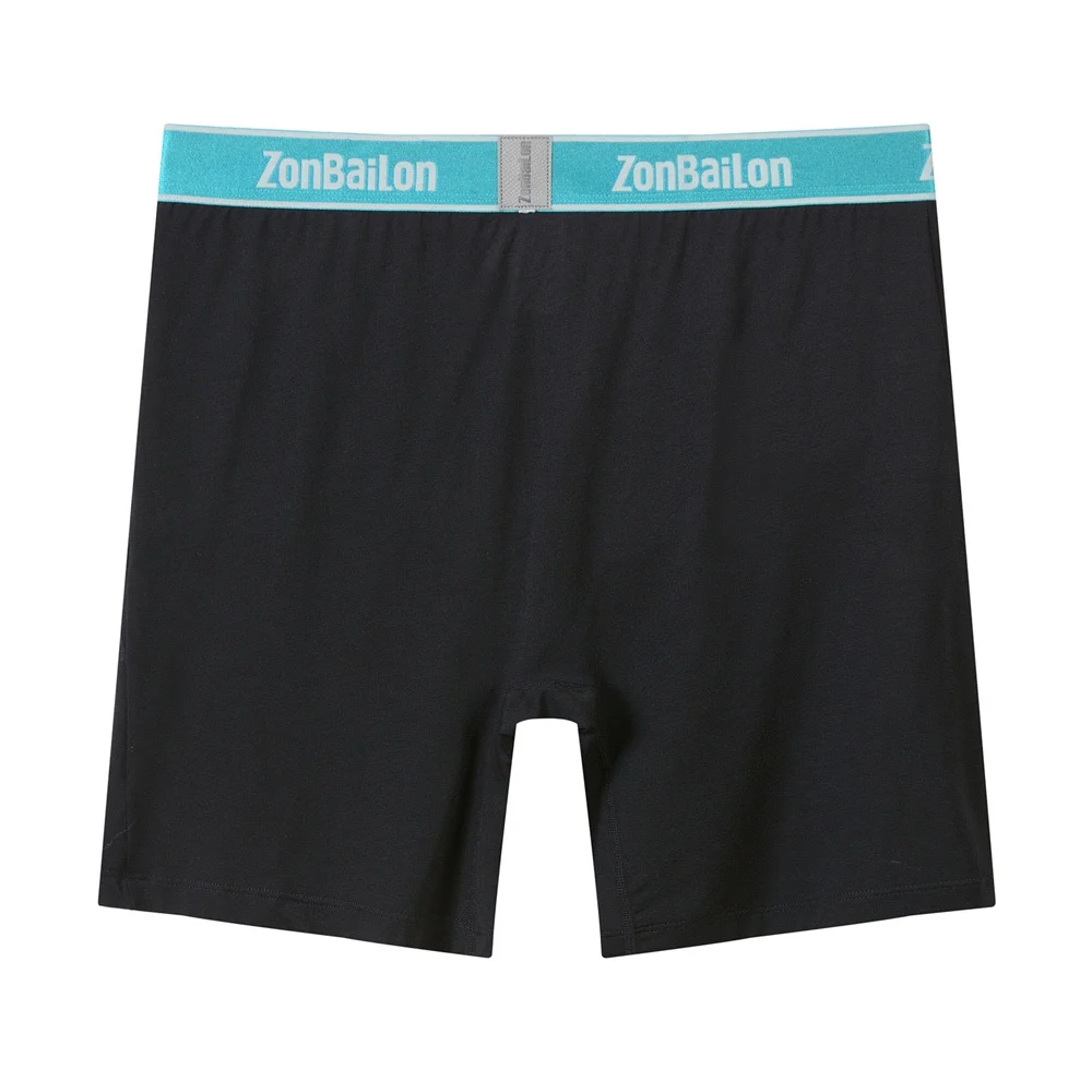 Men's Boxer Briefs Shorts Underwear Bamboo Soft Comfortable Solid Man Underwear Boxer Men Underpants Comfortabl 3 PCS