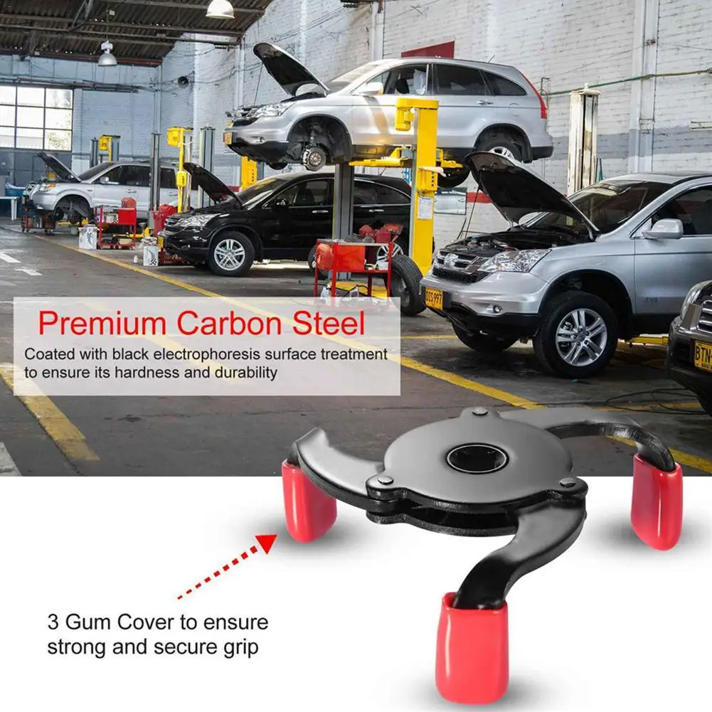 Универсальный инструмент для удаления масляного фильтра с 3 губками и 2 способами