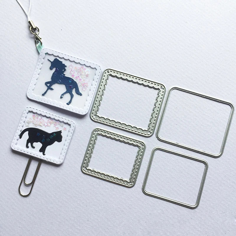 Геометрическая форма для ножа металлическая Форма резки набор серебряных форм