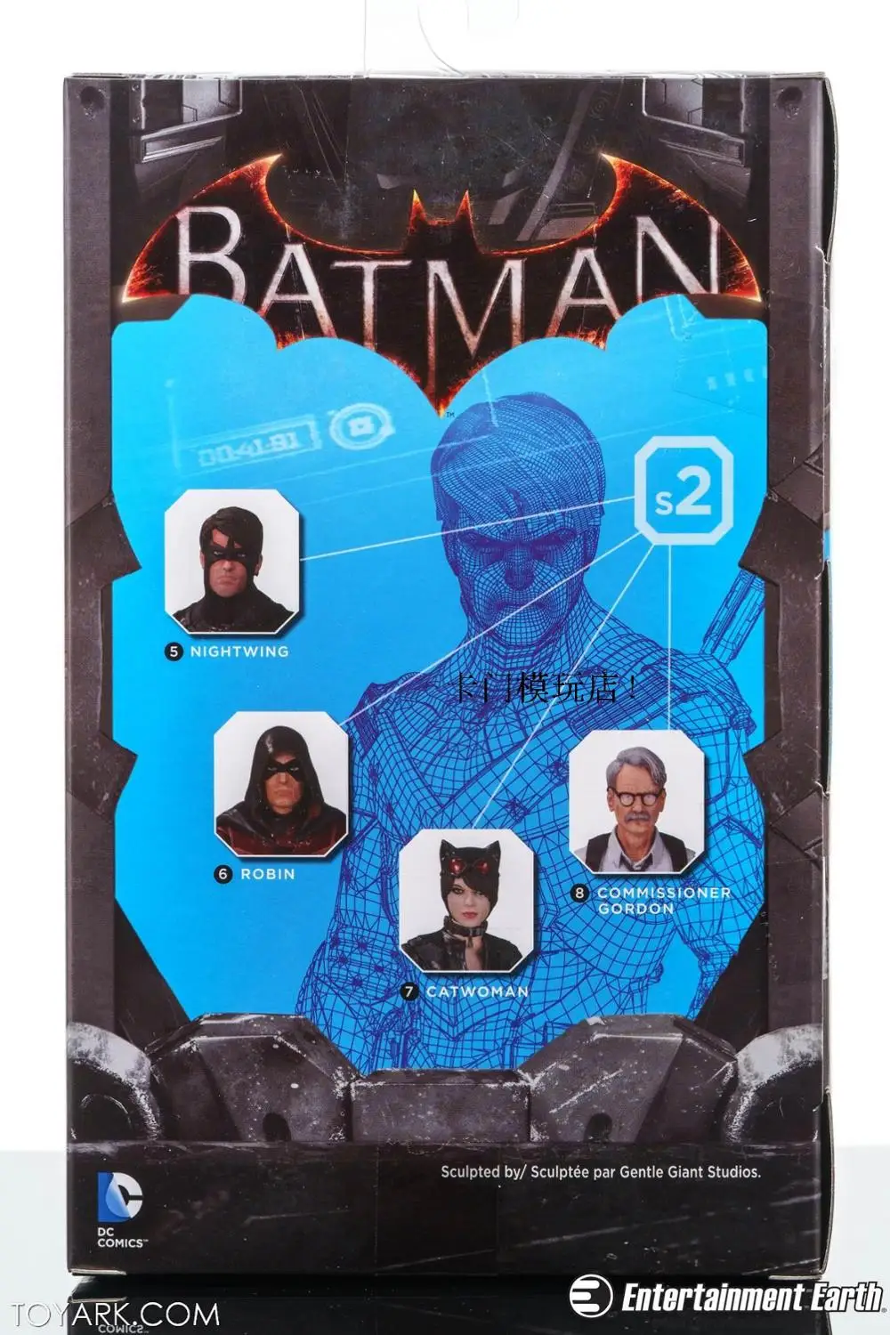 DC 52 Бэтмен Gotham City Arkham Asylum DCC 2rd модельный ряд Nightwing ПВХ фигурка модель игрушки для детей Подарки