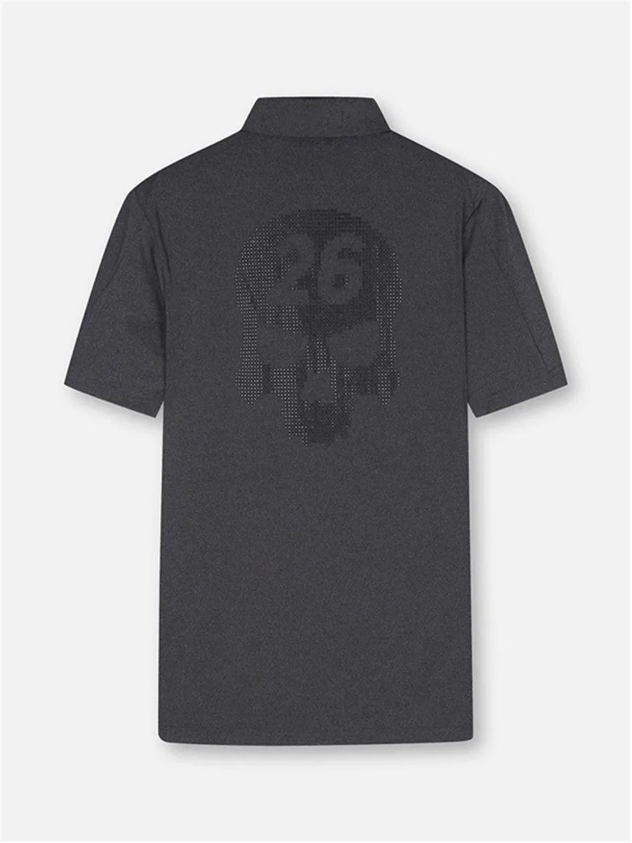 Summer fashion trend Korean version of men's golf short sleeve T shirt outdoor sports fast dry leisure slim golf jersey