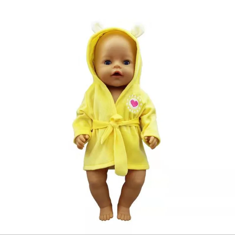 Born Baby Fit 18 дюймов 43 см Кукла одежда Пижама кукла Халат кактус Фламинго Альпака