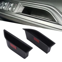 speedwow 2pcs car door handle storage box tray cup holder interior panel handle inner side boxes for peugeot 5008 3008 gt 2017