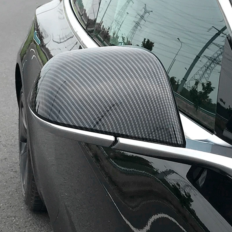 Чехол для зеркала заднего вида tesla model3 2018 2019|Наклейки на автомобиль| |