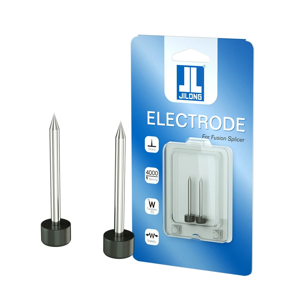 JILONG TED-JNG-5 Electrodes For Fiber Fusion Splicer Optical Fiber Fusion Splicer Electrode Rod Applicable KL500 KL510 KL520