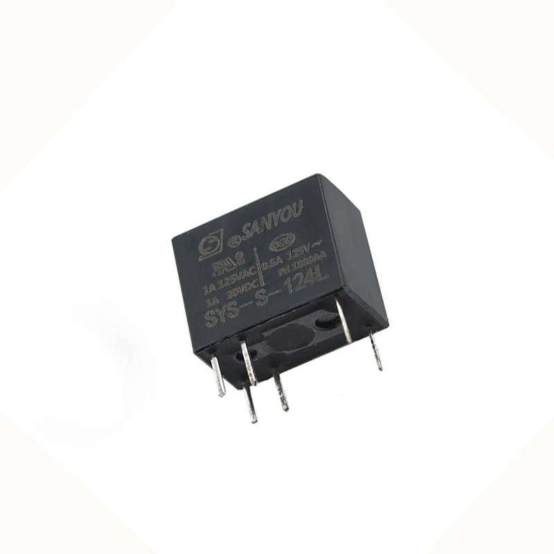 Реле 24 В SYS-S-124L SYS S 124L SYSS124L 24 В постоянного тока 24 В 24 В 1 А 6 контактов