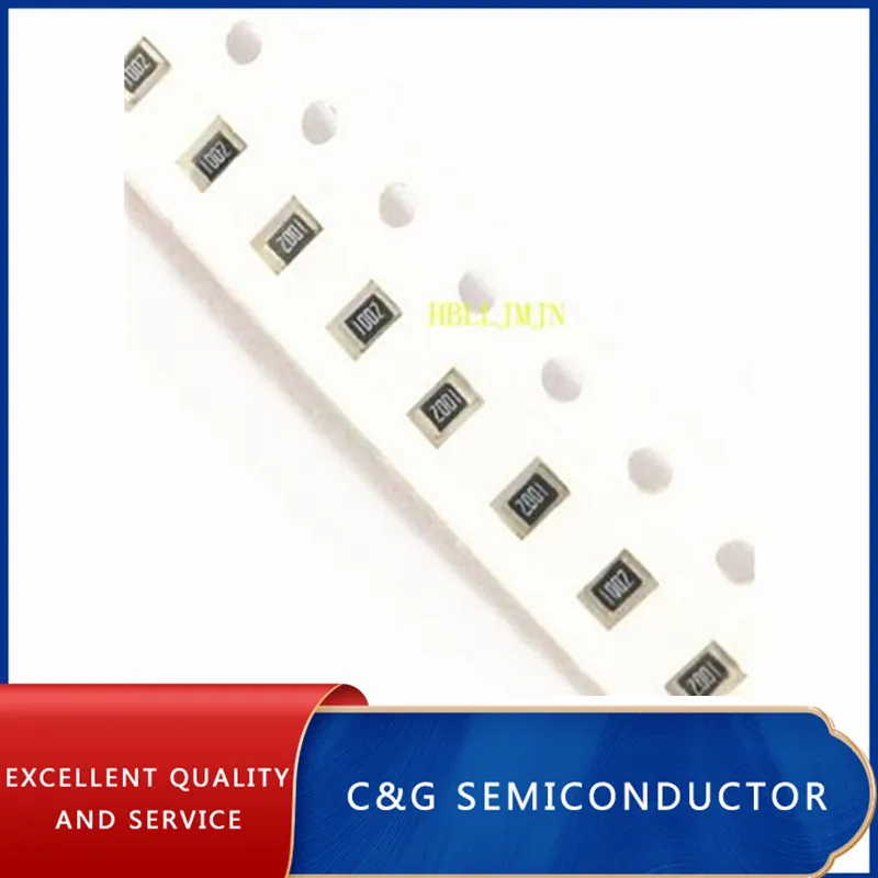 Резисторы SMD 200 шт. резисторы 0805 10K Ом 1% F 1002 Вт ZJ | Электронные компоненты и