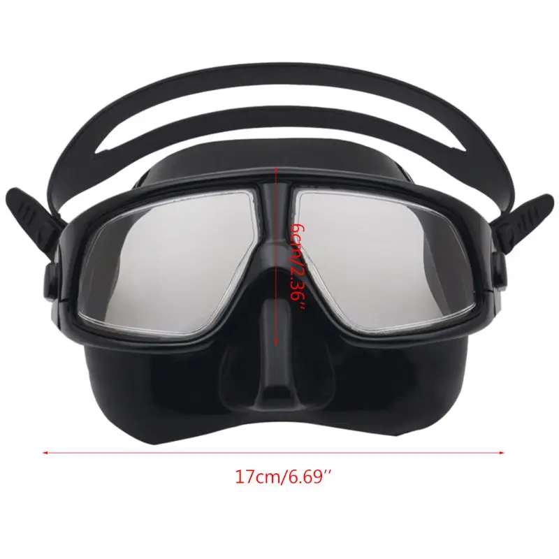 

Adult Scuba Diving Mask Silicone Freediving Goggles Underwater Salvage Snorkeling Mask Waterproof Fog Swimming Glasses
