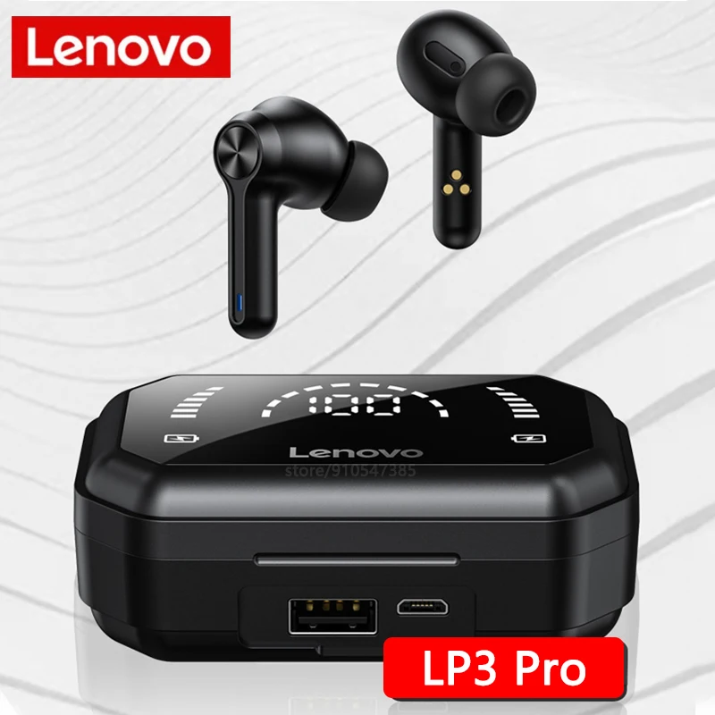 Оригинальные беспроводные наушники Lenovo LP3 Pro Bluetooth V5.0 TWS вкладыши с микрофоном Hi Fi