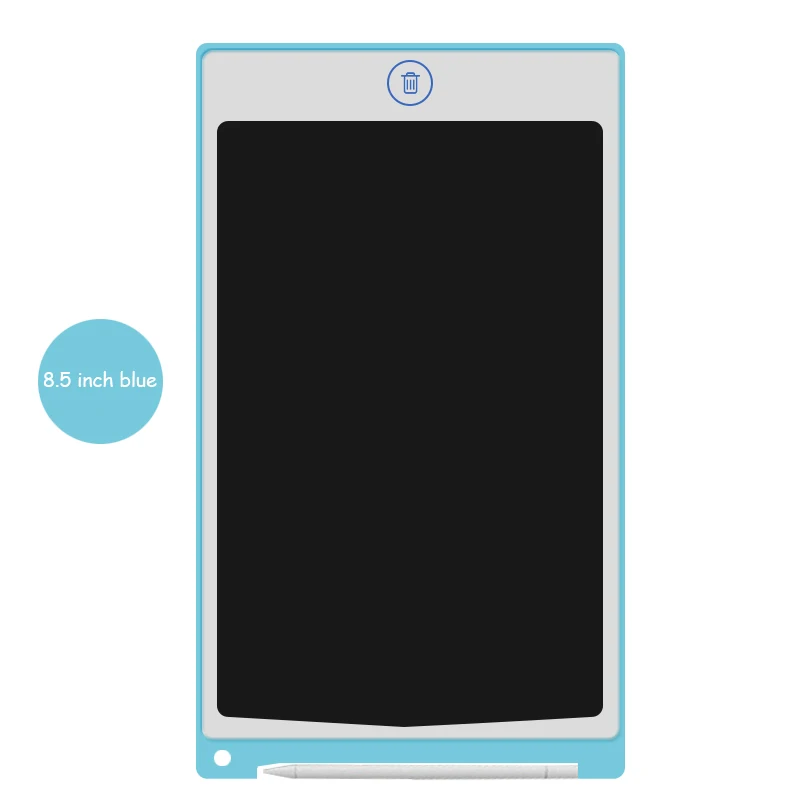 8.5 inch Blue ЖК-дисплей планшет для рисования Howshow 8,5 10 дюймов цифровой записи Графический для рукописного ввода электронная доска стилус Меса digitalizadora - Цвет: 8.5 inch Blue