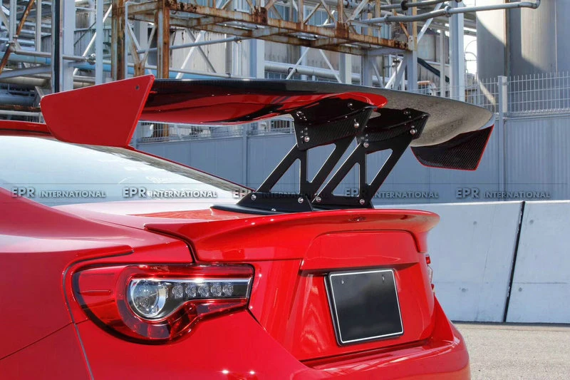 Углеродное крыло губы для GT86 BRZ VTX2 стиль стекловолокно/FRP задний GT Спойлер(боковое Крепление) 1600 мм обвес тюнинг для GT86 BR-Z Racing