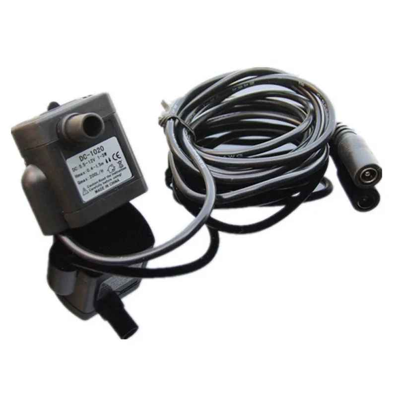 12В бесщеточный DC Миниатюрный погружной насос микро аквариумный цикл солнечные