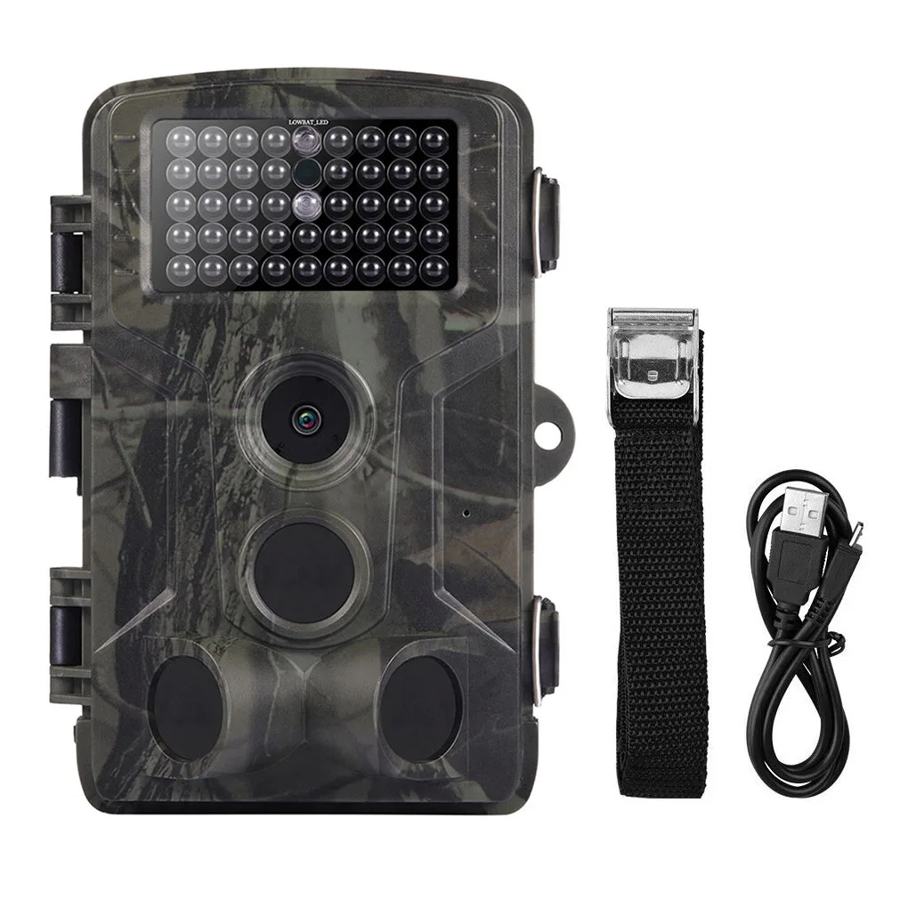 

2021 Hunting Camera 24MP IP65 Waterproof HD Trail Camera Infrared Night View 120 Degree High Sensitive PIR Induction Recorder