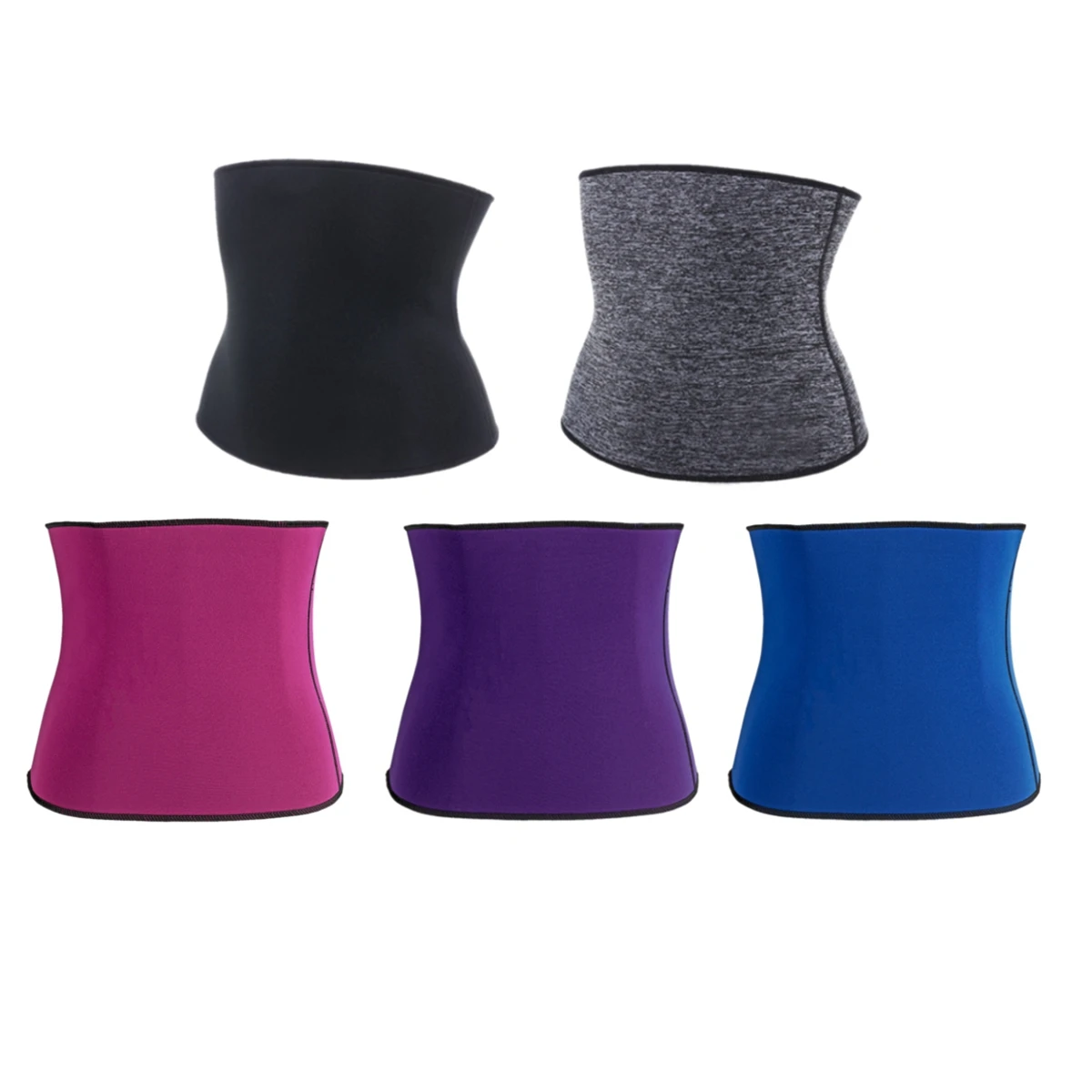 Женский пояс для похудения неопреновый контроля живота сжигания жира|Корсажи| |