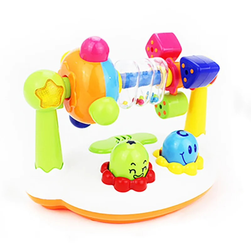 Детские вращающаяся освещение Фитнес рамка для новорожденных поворот