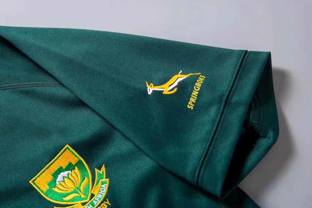 

South Africa RUGBY 2019 Home Away JERSEY Sport Shirt S-5XL