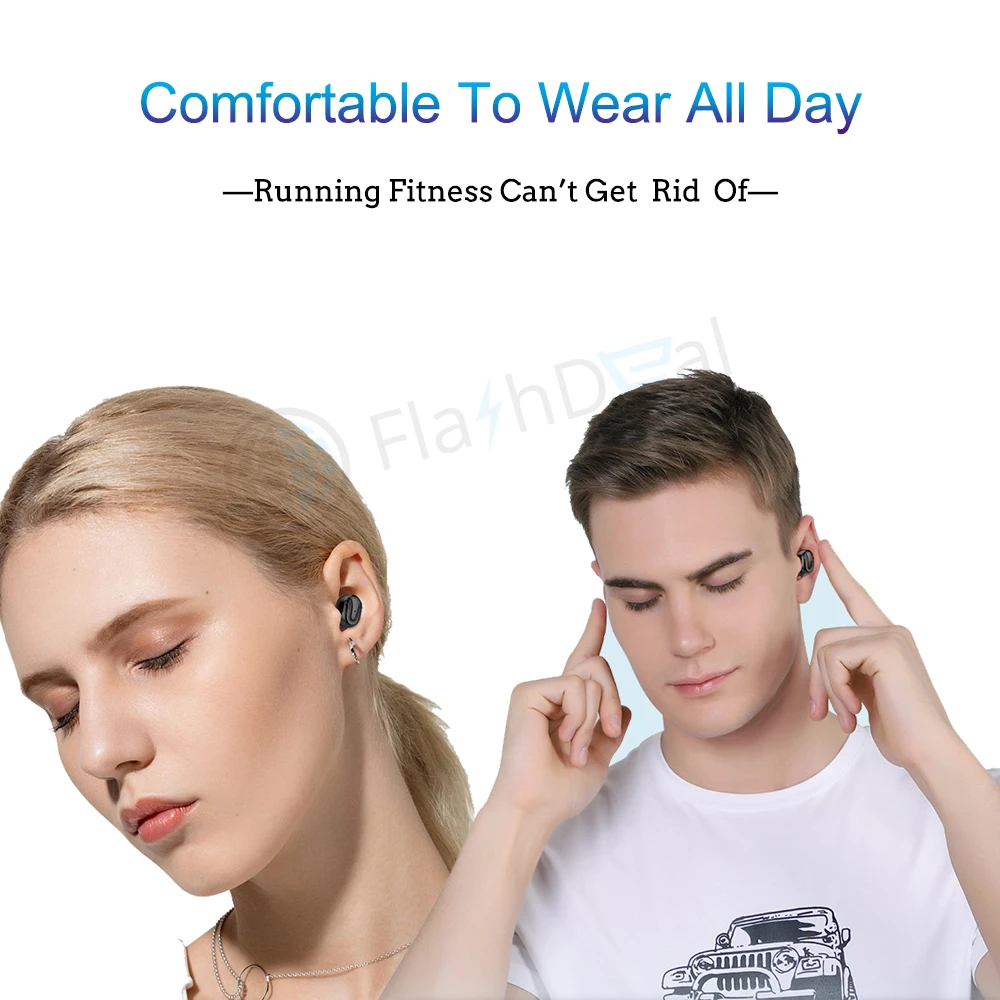 OVISEN Bluetooth 5 0 TWS беспроводные наушники спортивные глубокий бас стерео звук