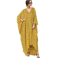2020 fall women maxi dresses boho casual loose plus size oversized batwing sleeve long dress for ladies summer beach vestidos xl