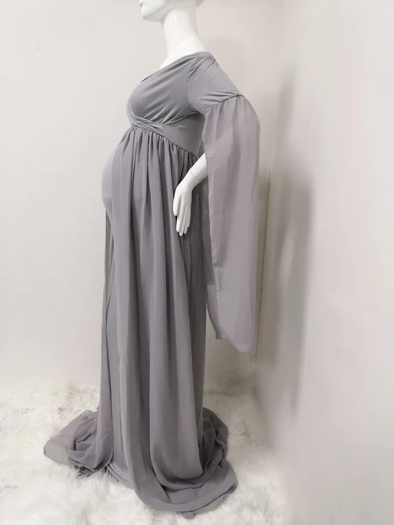 

Long Dress With Bodysuit Pregnancy Photo Shoot Gown Maternity Dresses For Photo Shoot Cothes For Pregnant Women Vestidos