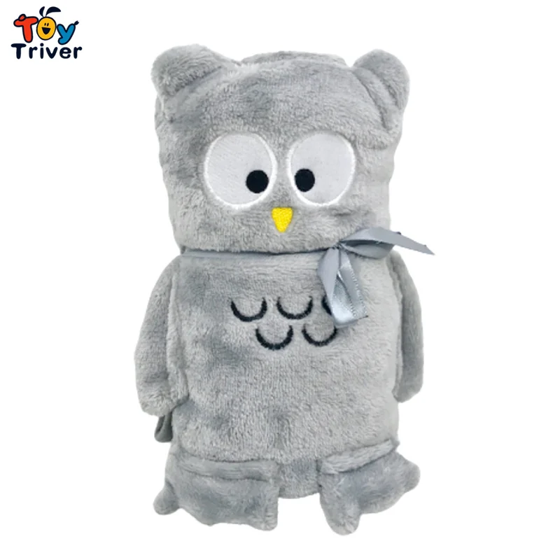 Милая птица сова плюшевая игрушка Одеяло детский душ дети мальчики девочки