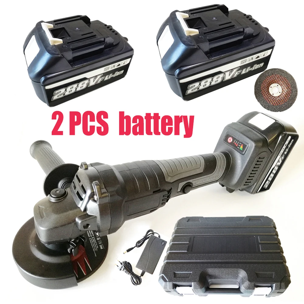 Бесщеточная электрическая угловая шлифовальная машина беспроводной