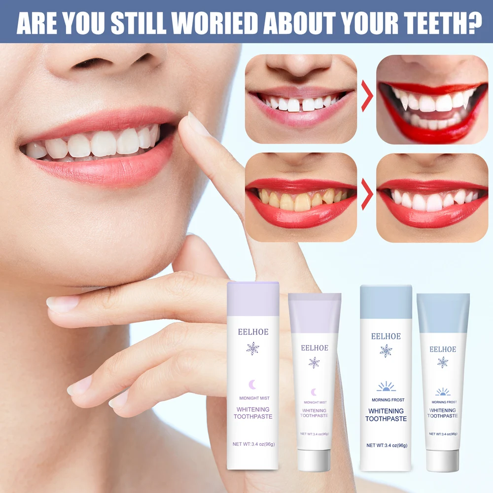 

Toothpaste Removes Stains Fresh Breath Whitening Tooth Cleansing Refreshing Toothpaste Removal Fight Bleeding Gums Oral Care