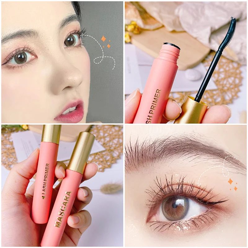 

1PCS Eyelash Raincoat Primer Waterproof Quick-drying Long-lasting Long Curling Eye Lashes Primer Mascara Eye Cosmetics