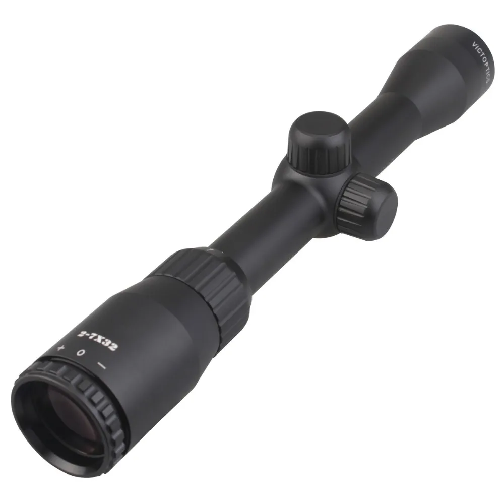 Victoptics 2-7x32 оптические прицелы винтовки оптический прицел 25,4 мм для охоты