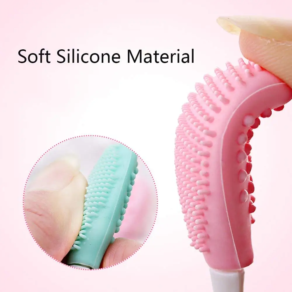 50 шт. силиконовая многофункциональная щетка для мытья отшелушивающий лица
