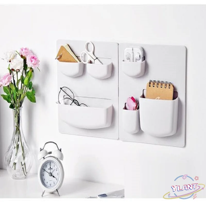 SWT estante de pared estante de almacenamiento de pared de ba&ntilde;o golpe libre colgante de pared Rack cocina acabado Rack de almacenamiento de RackHome pasta-1