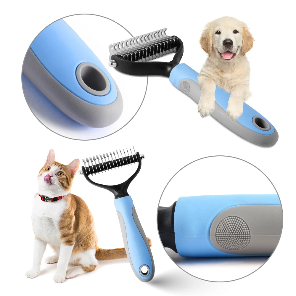 Расчески для выпадения волос домашних животных щетка собак кошек инструмент