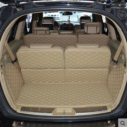 Специальные коврики для багажника на заказ Mercedes Benz GL 350 7 сидений 2013 прочные