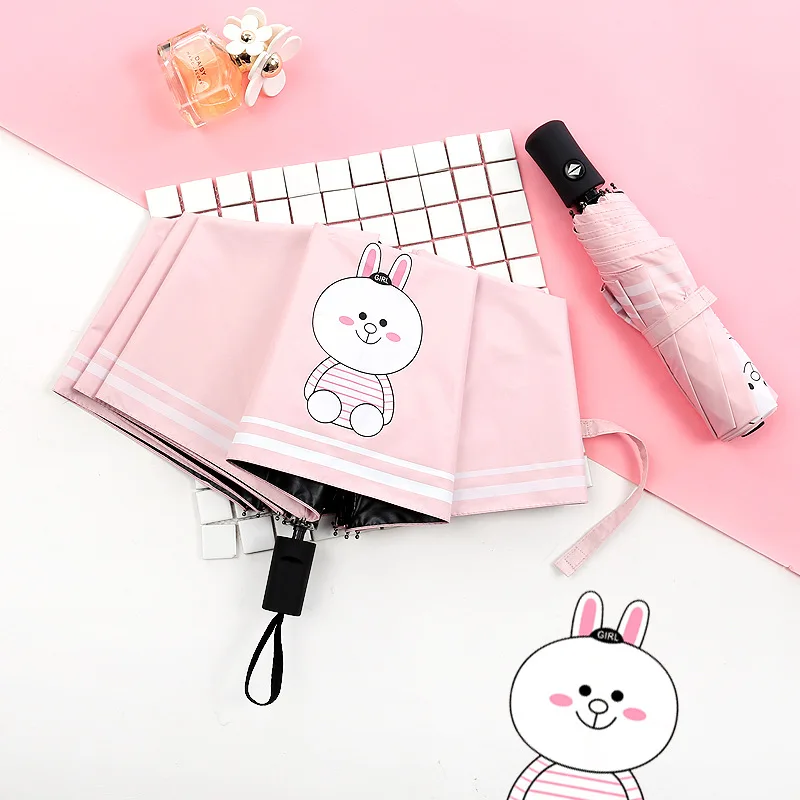 Гибкий анти гром стекловолокно ветрозащитный 5 раз черное покрытие УФ зонтик