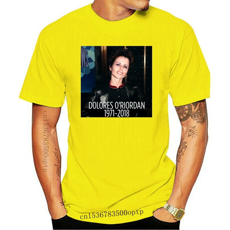 

The Cranberries Shirt Dolores O Riordan T-Shirt Men T Shirt Great Quality Funny Man Cotton Round Neck Clothes