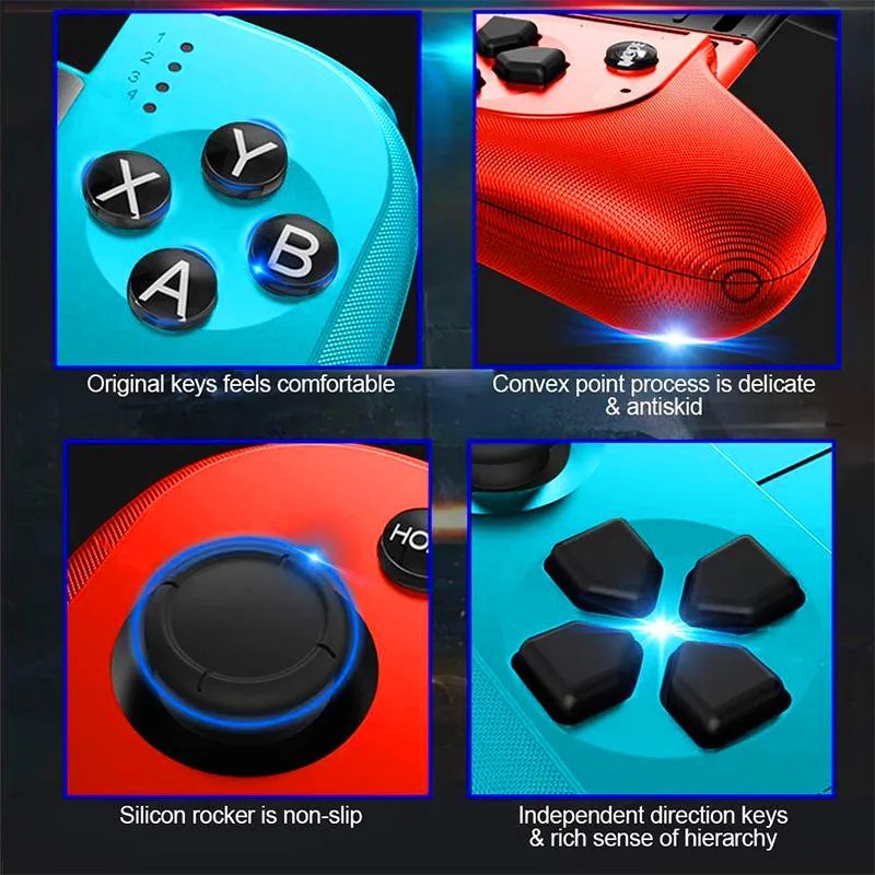 Upgraded Saitake 7007F Wireless Bluetooth Game Controller Telescopic Gamepad Joystick for Samsung Xiaomi Huawei Android Phone PC |
