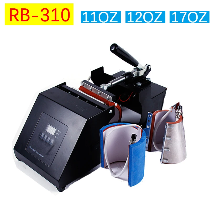 3 в 1 небольшой светильник машина для прессования кружек цифровой термопресс