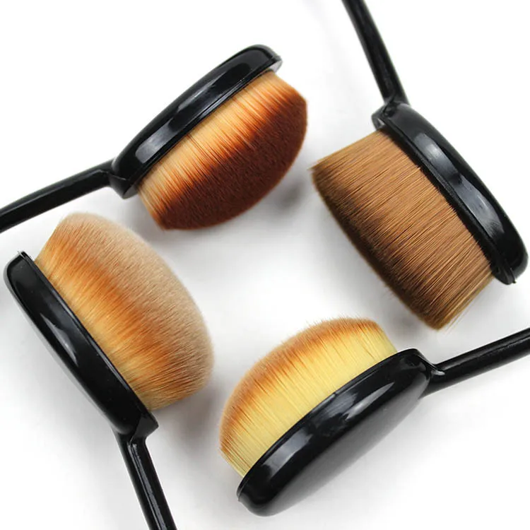 

Soft Makeup Brush Toothbrush Type Brushes Blending Foundation Powder BB Cream Liquid Brochas Maquillaje Cosmetic Beauty Tools