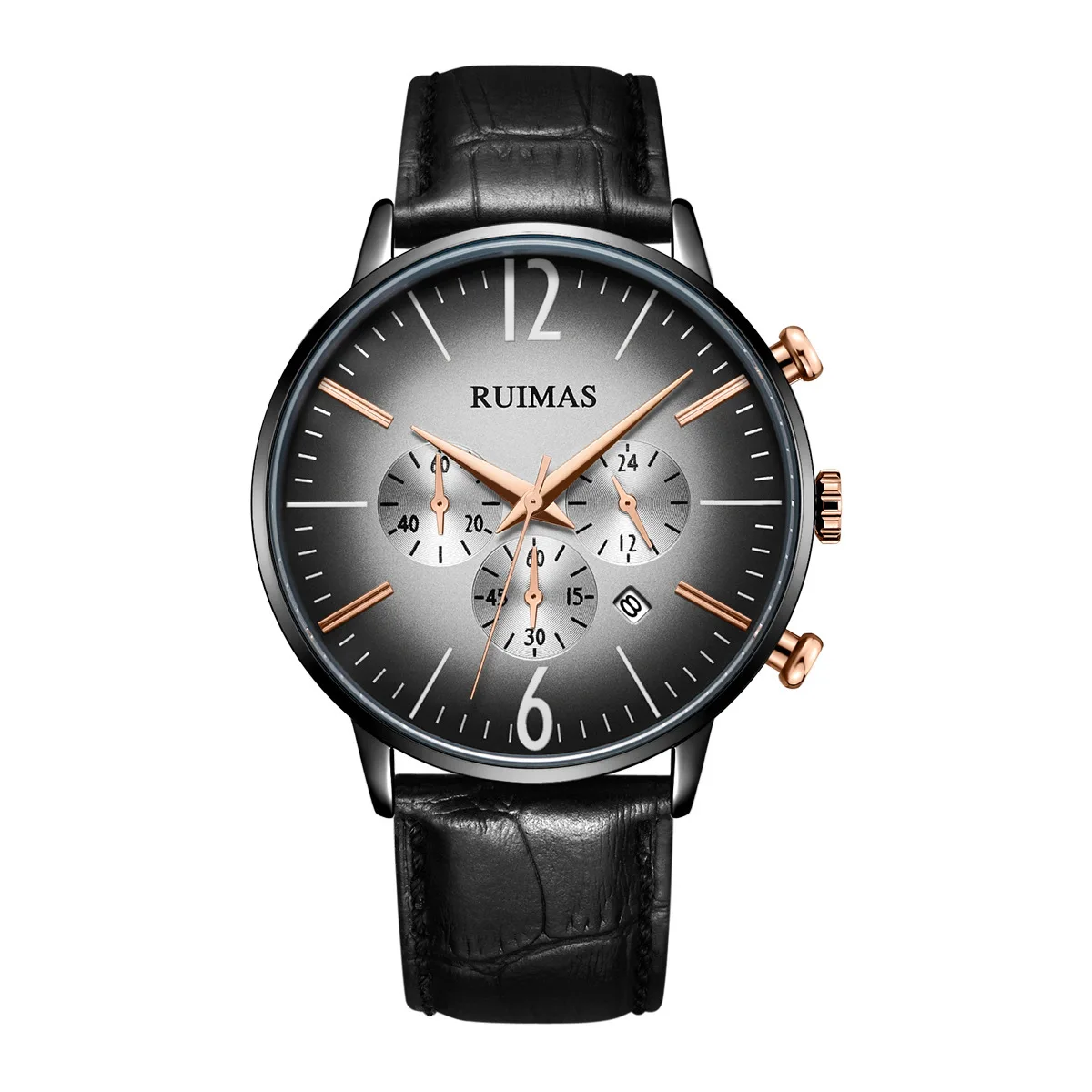 Часы Rimas Ruimas мужские водонепроницаемые с календарем| |