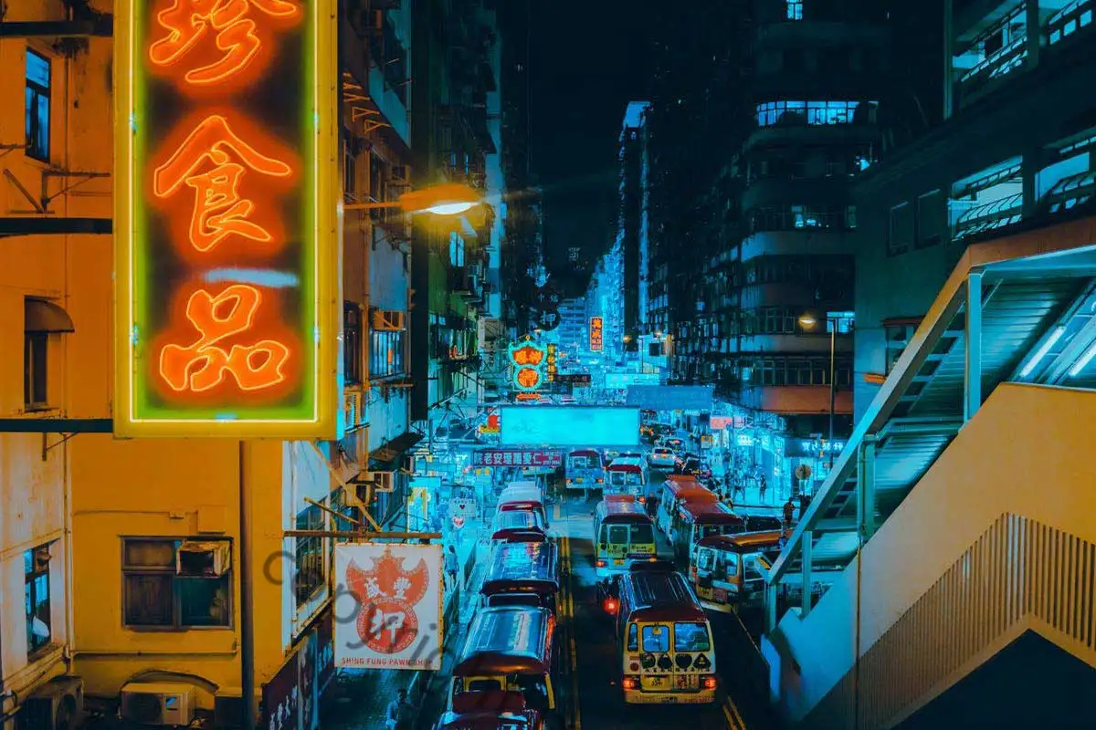 

Неоновая металлическая вывеска в гонконгском стиле, жестяные таблички, Настенный декор, ретро винтажная неоновая вывеска для кафе, паба, до...