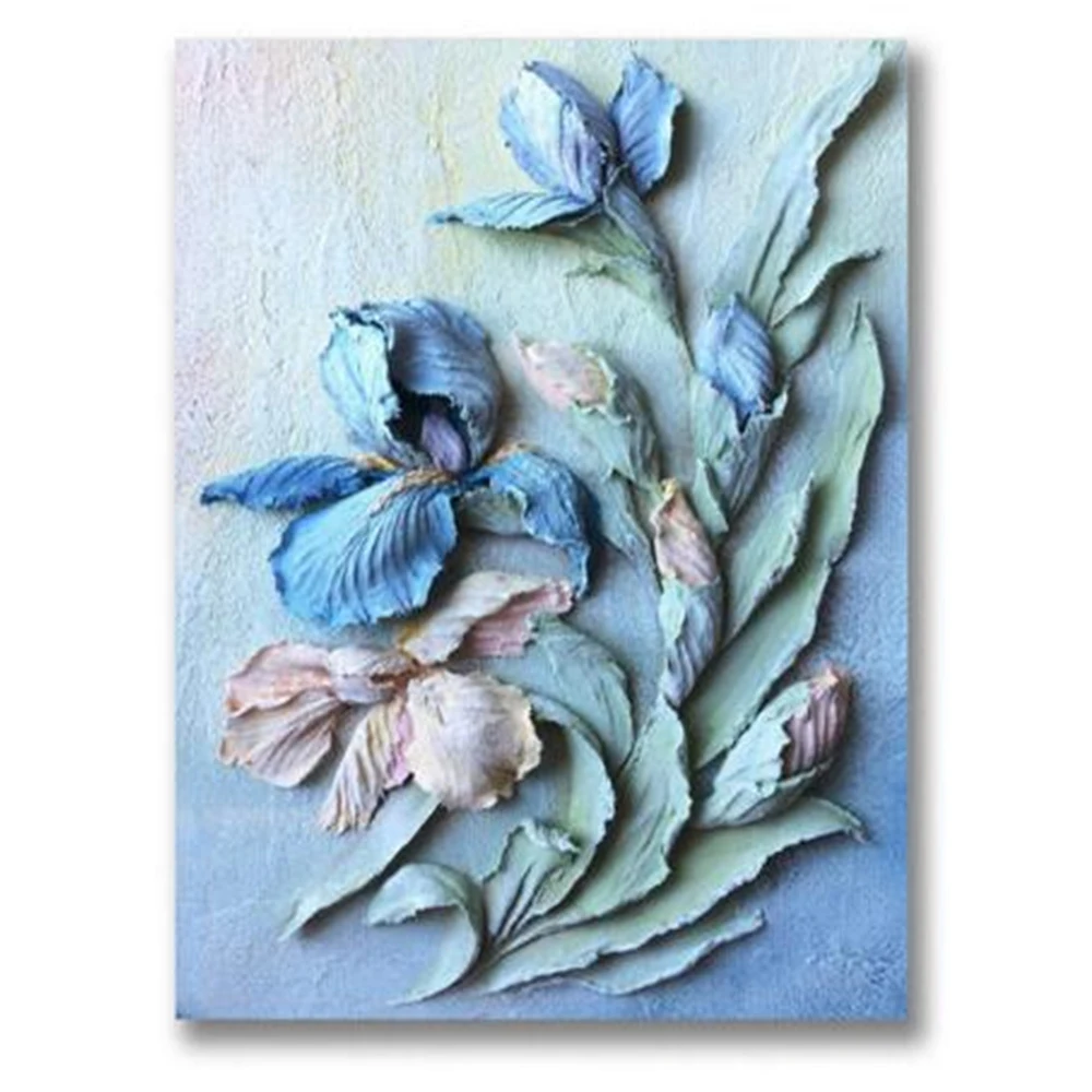 

Цветы искусство Роза Пион DIY 11CT наборы для вышивки крестом Набор для рукоделия Печать на холсте хлопчатобумажная нить для дома оптовая прод...