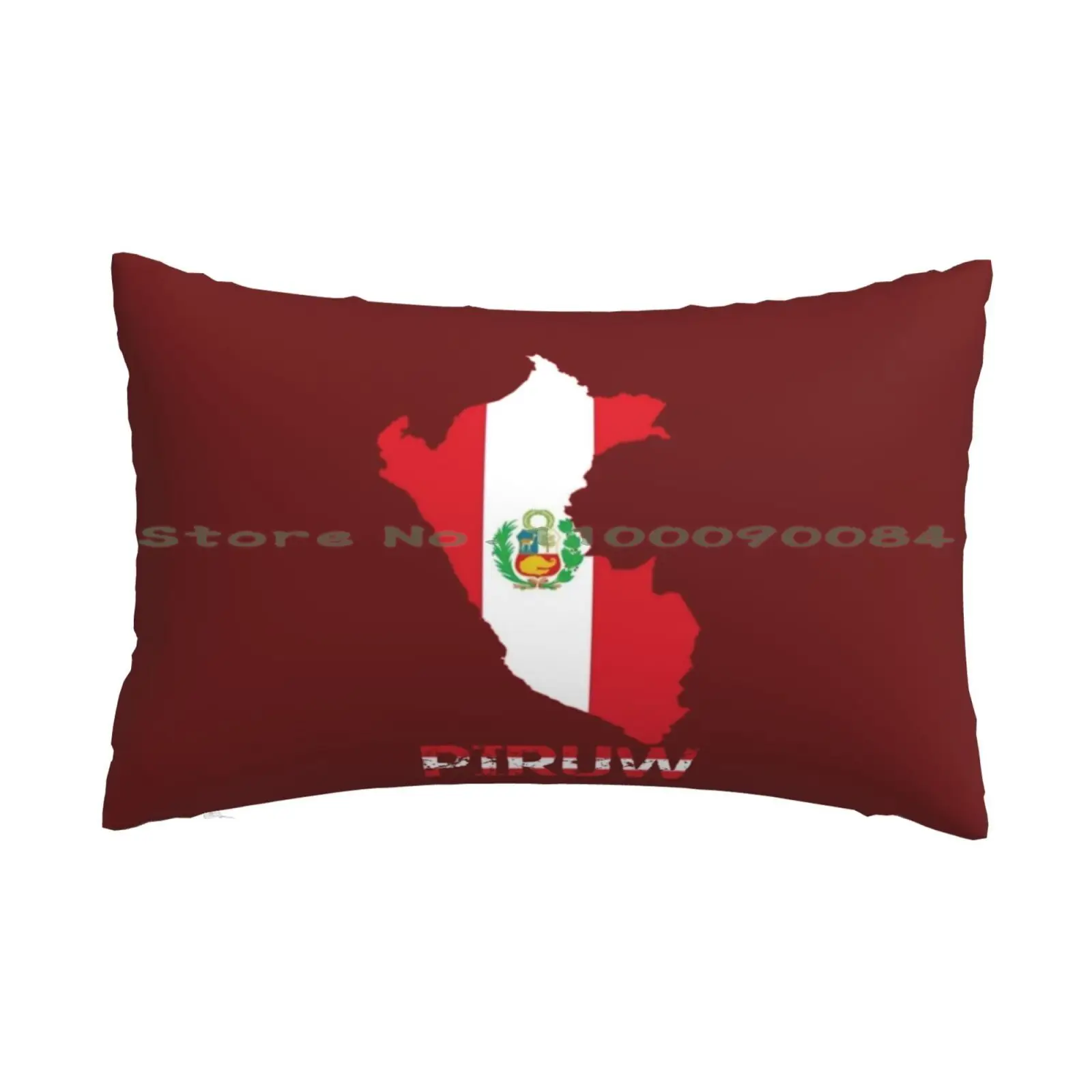 Надпись Carte Du Перу в Quechua Et Aymara Подушка Чехол 20x30 50*75 диванная спальня