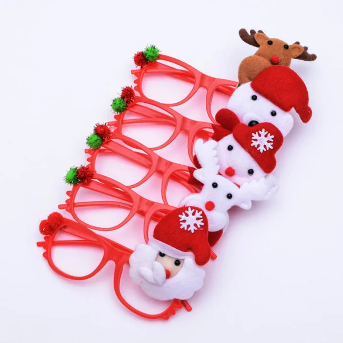 Economical Christmas Headband Light Up Hat Glasses Pen Brooch Accessories Decoration For Party Holiday ds99