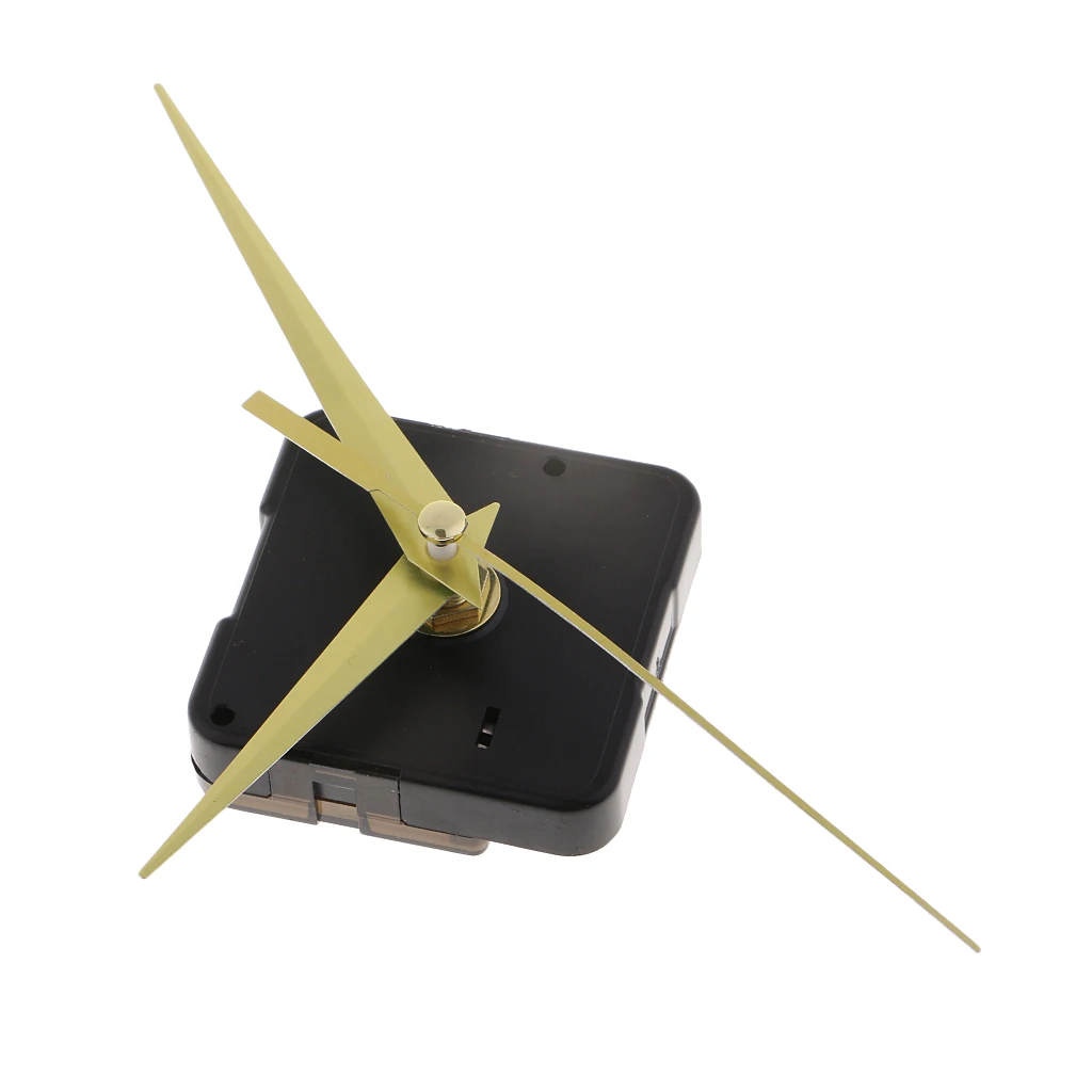 

Quartz Wall Clock DIY Repair Parts Kit Movement Mechanism Hand Shaft Clock Accessories Yellow Hand