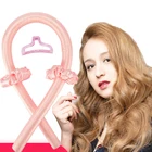 Лента для завивки волос без тепла, шёлковая лента для завивки волос, с радиатором