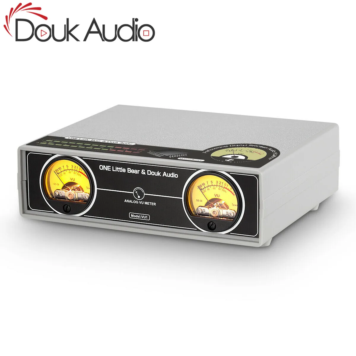 Douk Аудио двойной аналоговый СЧЕТЧИК УФ панель дБ звуковой уровень дисплей