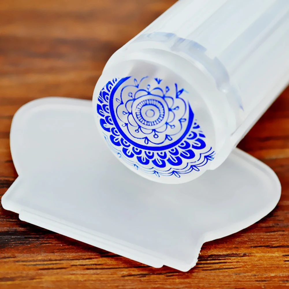 Набор прозрачных стемперов для маникюра набор скребка стемпинга | Красота и