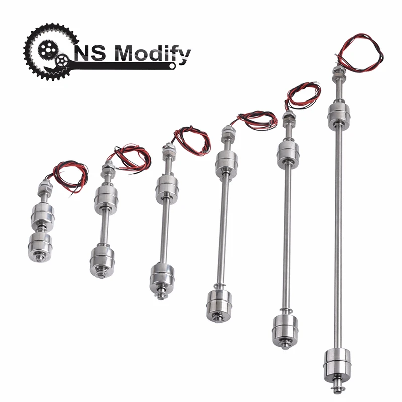 NS изменить датчик уровня воды Жидкий Поплавковый переключатель из нержавеющей