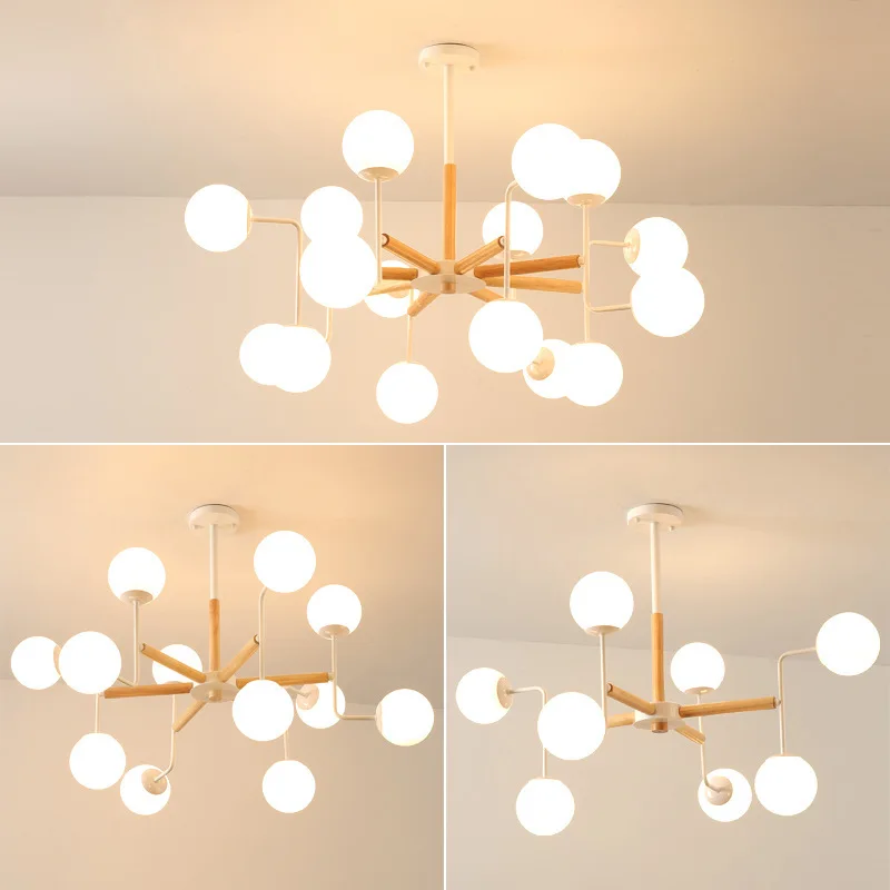 

nordic led iron hanging lamp lustre pendente e27 pendant light modern chandelier living room lights retro lamp bedroom